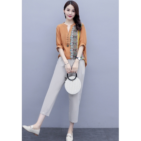 setelan wanita korea D6483