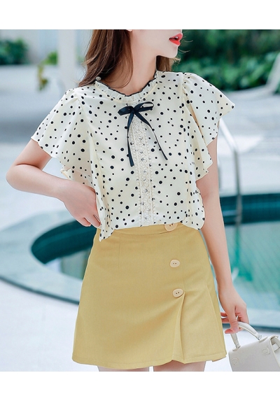 blouse wanita korea T6504