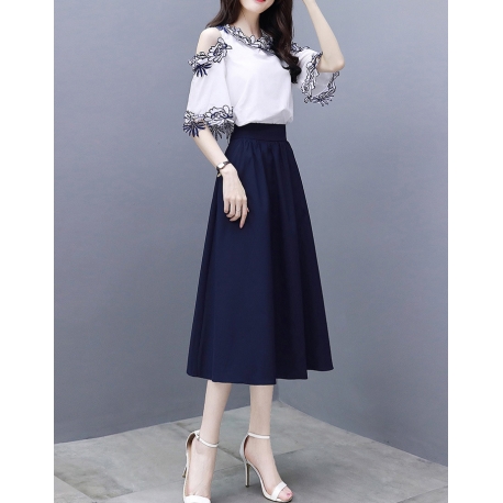 setelan wanita korea D6475