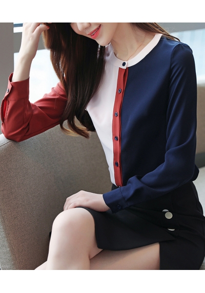 blouse wanita korea T6510