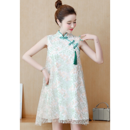 dress cheongsam import D6494