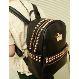 tas ransel mahkota motif stud Bag697