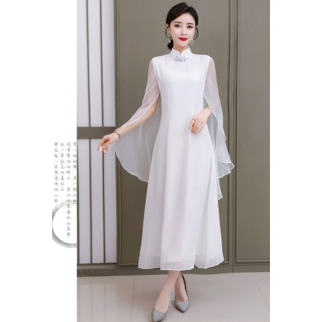 dress cheongsam import D6489
