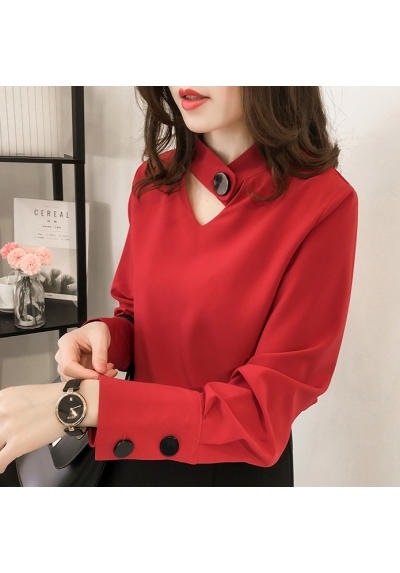 blouse  wanita korea T6526