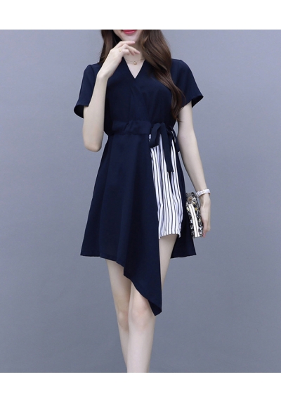 dress wanita korea D6227