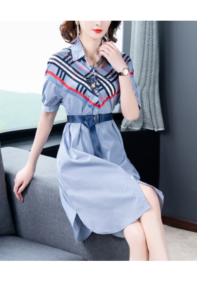 dress wanita korea D6514