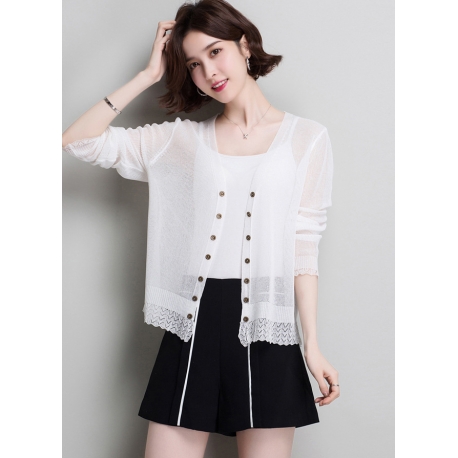 cardigan rajut import T6531