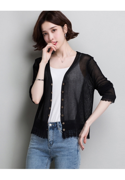 cardigan rajut import T6533