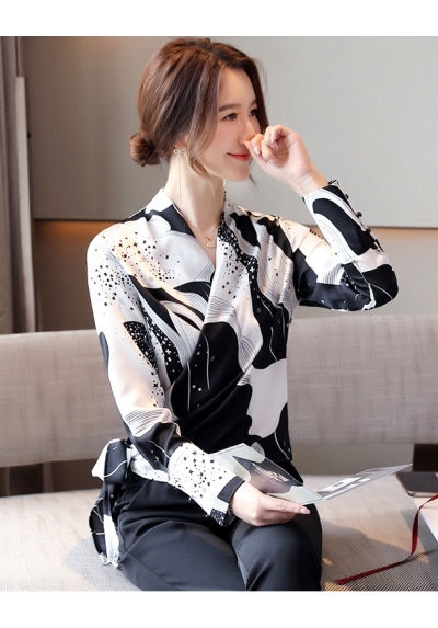 blouse  wanita korea T6526