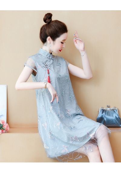 dress cheongsam import D6523