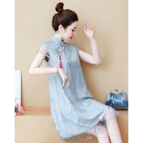 dress cheongsam import D6522