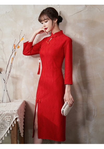 dress cheongsam import D6523