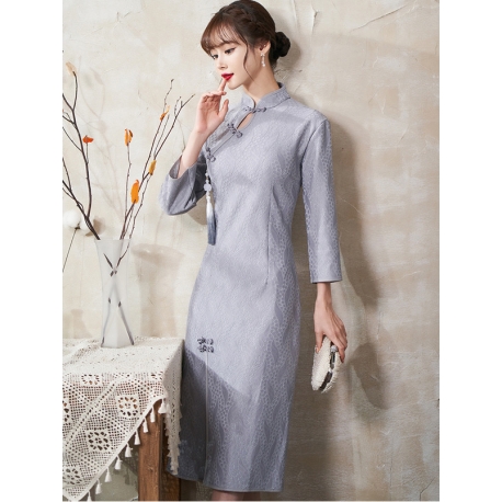 dress cheongsam import D6525