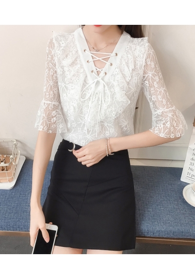 blouse  wanita korea T6540