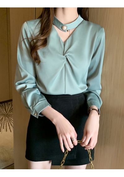 blouse  wanita korea T6541
