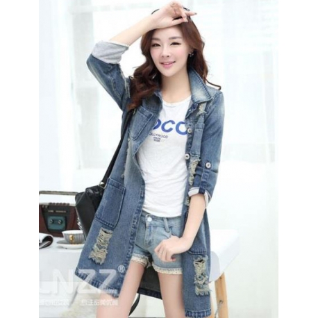 jaket denim import T6210