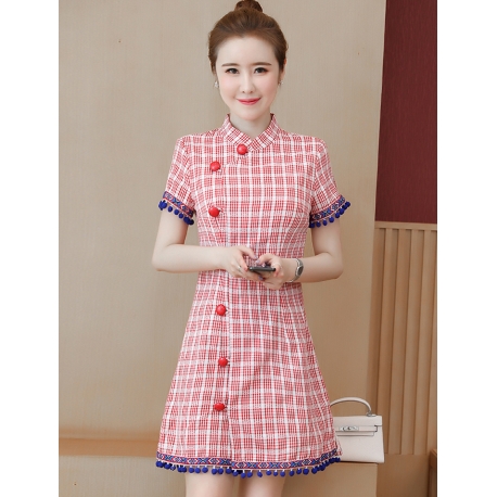 dress cheongsam import D6533