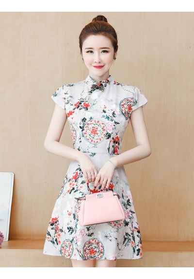 dress cheongsam import D6534