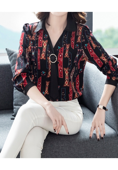 blouse  wanita korea T6560