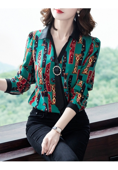 blouse  wanita korea T6560
