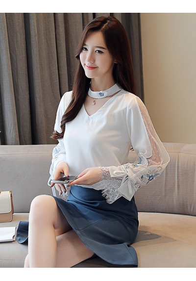 blouse  wanita korea T6570