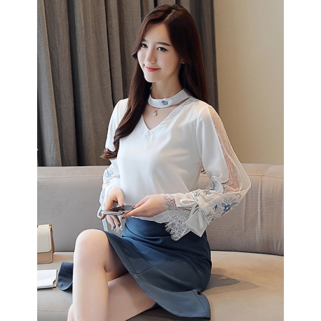 blouse  wanita korea T6562
