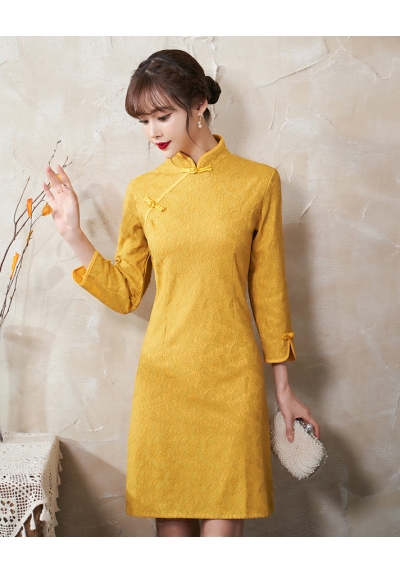 dress cheongsam import D6541