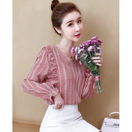 blouse  wanita korea T6578