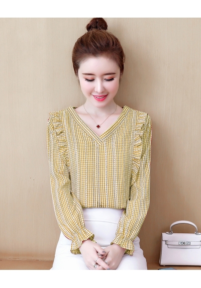 blouse  wanita korea T6580