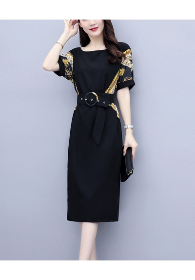 dress wanita korea D6584