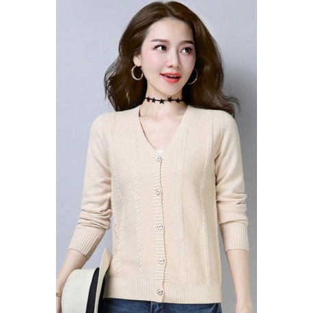 cardigan rajut import T6587