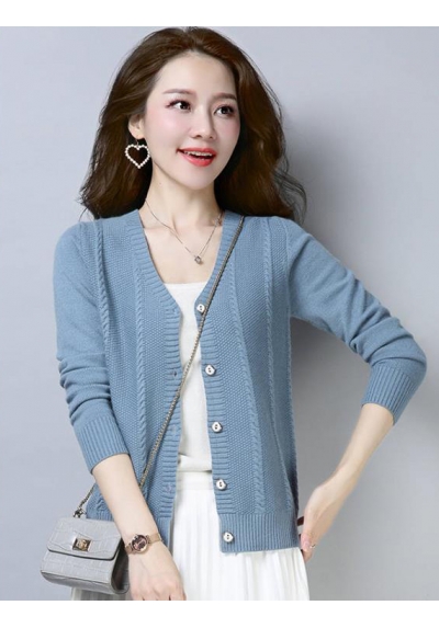 cardigan rajut import T6590