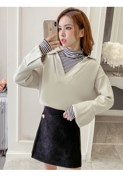 blouse  wanita korea T6580