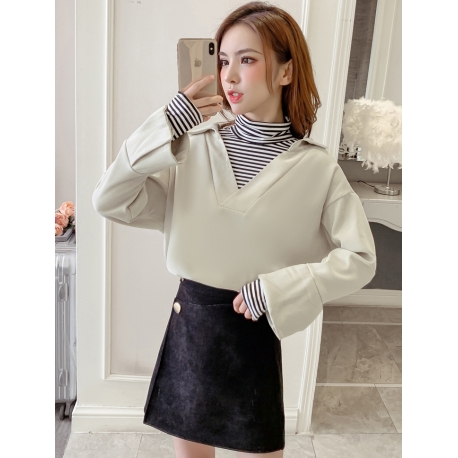 blouse  wanita korea T6580