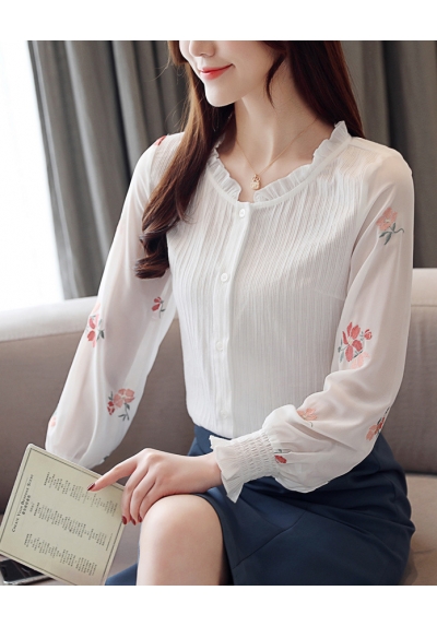 blouse  wanita korea T6595