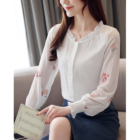 blouse  wanita korea T6594