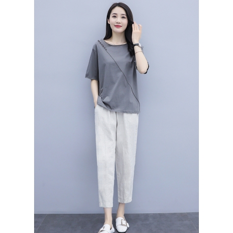 setelan wanita korea D6602