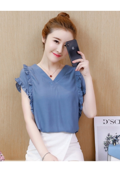 blouse  wanita korea T6613