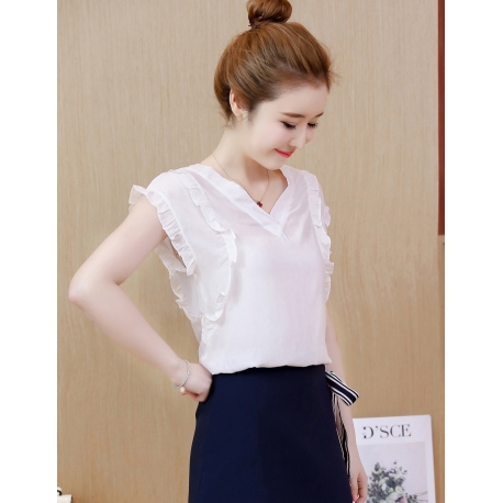 blouse  wanita korea T6613