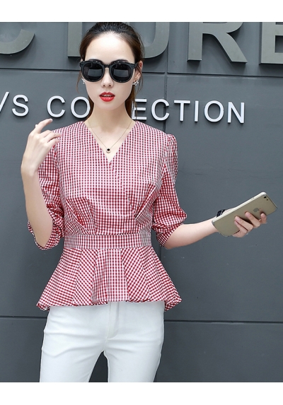 blouse  wanita korea T6616