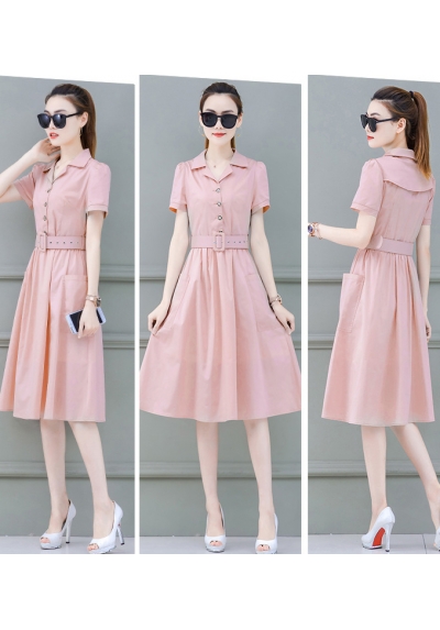 dress wanita korea D6340