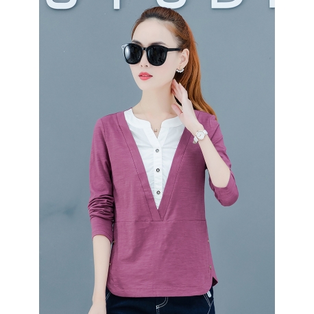 blouse  wanita korea T6623