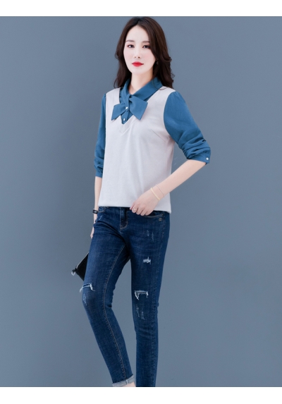 blouse  wanita korea T6634