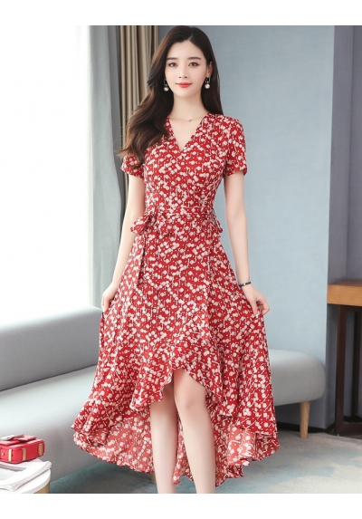 dress wanita korea D6633