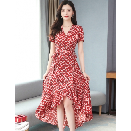 dress wanita korea D6628