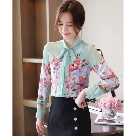 blouse  wanita korea T6611