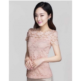 blouse brukat model korea T1585
