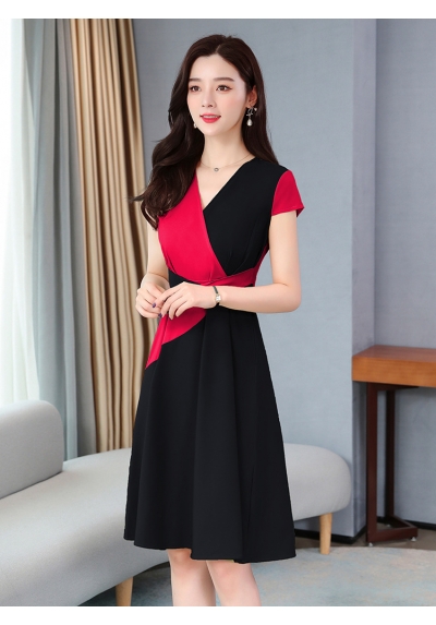 dress wanita korea D6649