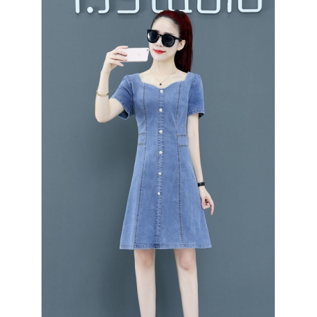 dress wanita korea D6649