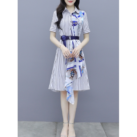 dress wanita korea D6654
